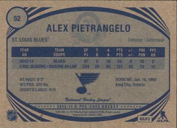 2013-14 O-Pee-Chee - Retro #52 Alex Pietrangelo Back