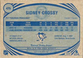 2013-14 O-Pee-Chee - Retro #475 Sidney Crosby Back