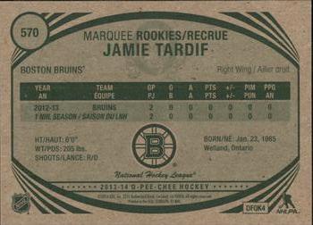 2013-14 O-Pee-Chee - Retro #570 Jamie Tardif Back