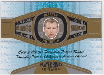 2013-14 O-Pee-Chee - Rings #R-47 Martin Brodeur Front