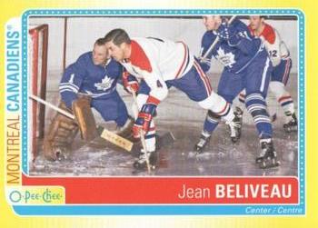 2013-14 O-Pee-Chee - Stickers #S-BE Jean Beliveau Front