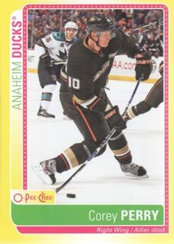 2013-14 O-Pee-Chee - Stickers #S-CP Corey Perry Front
