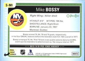 2013-14 O-Pee-Chee - Stickers #S-MI Mike Bossy Back