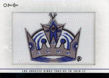 2013-14 O-Pee-Chee - Team Logo Patches #121 Los Angeles Kings 2002-03 to 2010-11 (Primary) Front