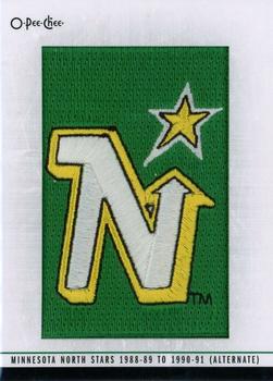 2013-14 O-Pee-Chee - Team Logo Patches #122 Minnesota North Stars 1988-89 to 1990-91 (Alternate) Front
