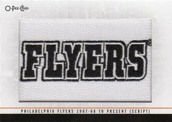 2013-14 O-Pee-Chee - Team Logo Patches #132 Philadelphia Flyers 1967-68 to Present (Script) Front