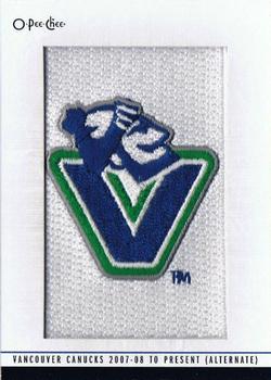 2013-14 O-Pee-Chee - Team Logo Patches #147 Vancouver Canucks 2007-08 to Present (Alternate) Front