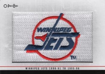 2013-14 O-Pee-Chee - Team Logo Patches #150 Winnipeg Jets 1990-91 to 1995-96 (Primary) Front