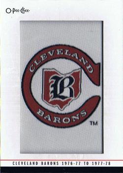 2013-14 O-Pee-Chee - Team Logo Patches #165 Cleveland Barons 1976-77 to 1977-78 (Primary) Front