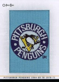 2013-14 O-Pee-Chee - Team Logo Patches #169 Pittsburgh Penguins 1968-69 to 1970-71 (Primary) Front