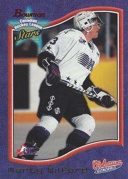 1997 Bowman CHL #18 Marty Wilford Front