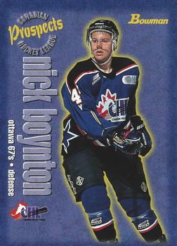 1997 Bowman CHL #154 Nick Boynton Front