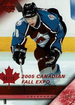 2005-06 Upper Deck - Toronto Fall Expo #45 Alex Tanguay Front