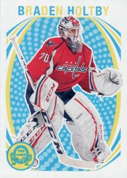 2013-14 O-Pee-Chee - Retro Blank Back #NNO Braden Holtby Front