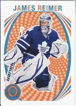 2013-14 O-Pee-Chee - Retro Blank Back #NNO James Reimer Front