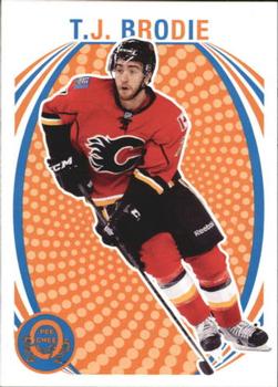 2013-14 O-Pee-Chee - Retro Blank Back #NNO T.J. Brodie Front