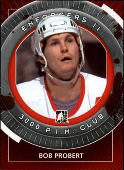2013-14 In The Game Enforcers #104 Bob Probert Front