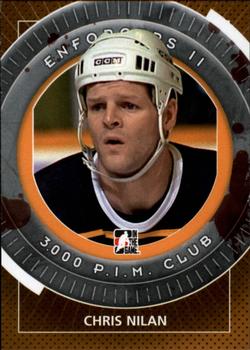 2013-14 In The Game Enforcers #108 Chris Nilan Front