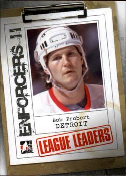 2013-14 In The Game Enforcers #113 Bob Probert Front