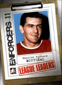 2013-14 In The Game Enforcers #117 Maurice Richard Front