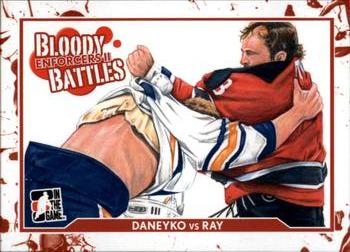 2013-14 In The Game Enforcers #173 Ken Daneyko / Rob Ray Front