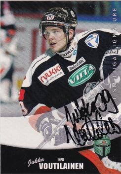 2004-05 Cardset Finland - Autographs #31 Jukka Voutilainen Front