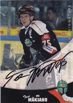 2004-05 Cardset Finland - Autographs #32 Toni Mäkiaho Front