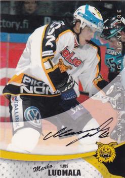 2004-05 Cardset Finland - Autographs #39 Marko Luomala Front