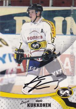 2004-05 Cardset Finland - Autographs #69 Lasse Kukkonen Front
