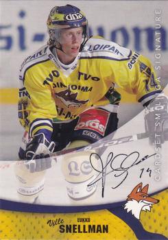 2004-05 Cardset Finland - Autographs #87 Ville Snellman Front