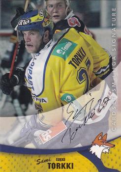 2004-05 Cardset Finland - Autographs #90 Sami Torkki Front
