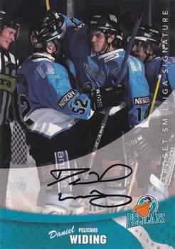 2004-05 Cardset Finland - Autographs #94 Daniel Widing Front