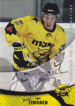 2004-05 Cardset Finland - Autographs #102 Jussi Timonen Front