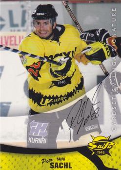 2004-05 Cardset Finland - Autographs #109 Petr Sachl Front