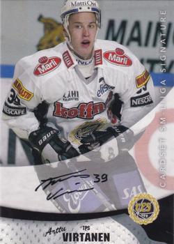 2004-05 Cardset Finland - Autographs #136 Arttu Virtanen Front