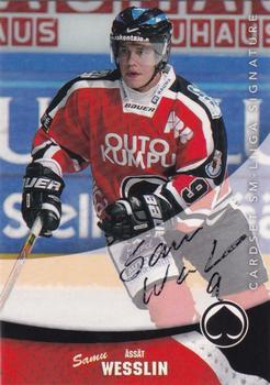 2004-05 Cardset Finland - Autographs #141 Samu Wesslin Front