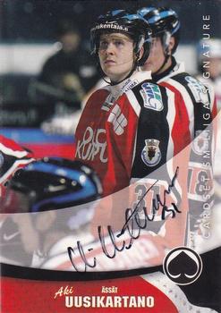 2004-05 Cardset Finland - Autographs #146 Aki Uusikartano Front