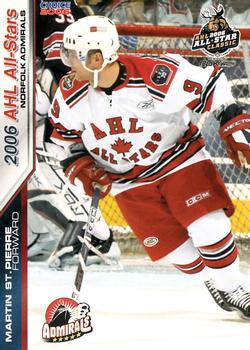 2005-06 Choice 2006 AHL All-Stars #37 Martin St. Pierre Front