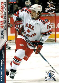 2005-06 Choice 2006 AHL All-Stars #40 Layne Ulmer Front