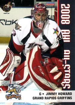 2007-08 Choice 2008 AHL All-Stars #10 Jimmy Howard Front