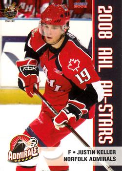 2007-08 Choice 2008 AHL All-Stars #12 Justin Keller Front