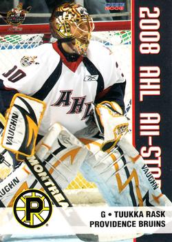 2007-08 Choice 2008 AHL All-Stars #29 Tuukka Rask Front