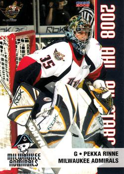 2007-08 Choice 2008 AHL All-Stars #31 Pekka Rinne Front