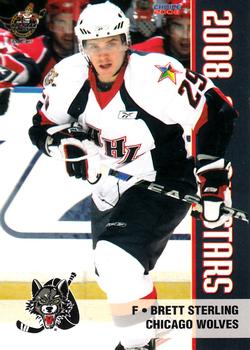 2007-08 Choice 2008 AHL All-Stars #38 Brett Sterling Front