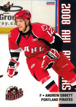 2007-08 Choice 2008 AHL All-Stars #3 Andrew Ebbett Front