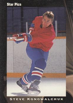 1991 Star Pics #9 Steve Konowalchuk Front