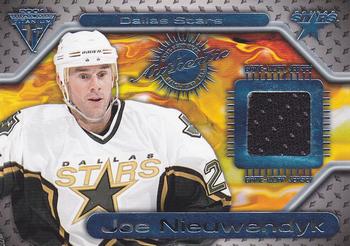 2000-01 Pacific Private Stock Titanium - Game-Used Gear #90 Joe Nieuwendyk Front