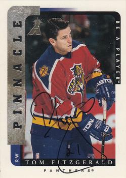 1996-97 Pinnacle Be a Player - Autographs #4 Tom Fitzgerald Front