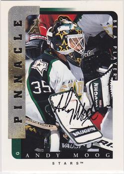1996-97 Pinnacle Be a Player - Autographs #7 Andy Moog Front