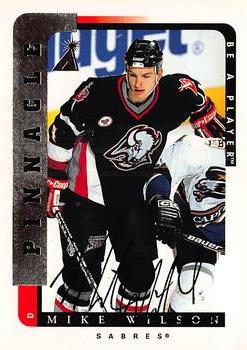 1996-97 Pinnacle Be a Player - Autographs #23 Mike Wilson Front